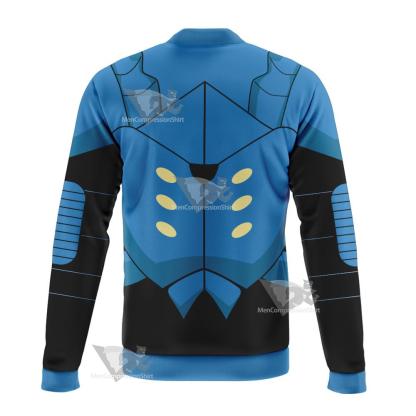 Dc Young Justice Blue Beetle Bomber Jacket
