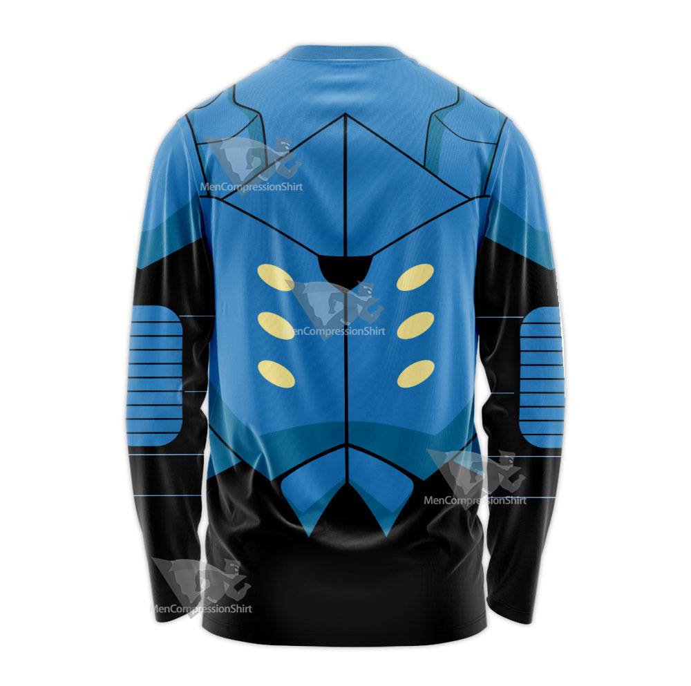 Young Justice Blue Beetle Long Sleeve Shirt