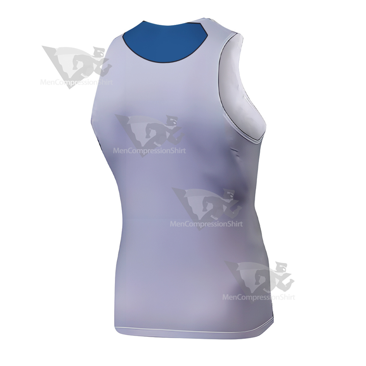 Young Justice Blue Lantern Sleeveless Compression Shirt
