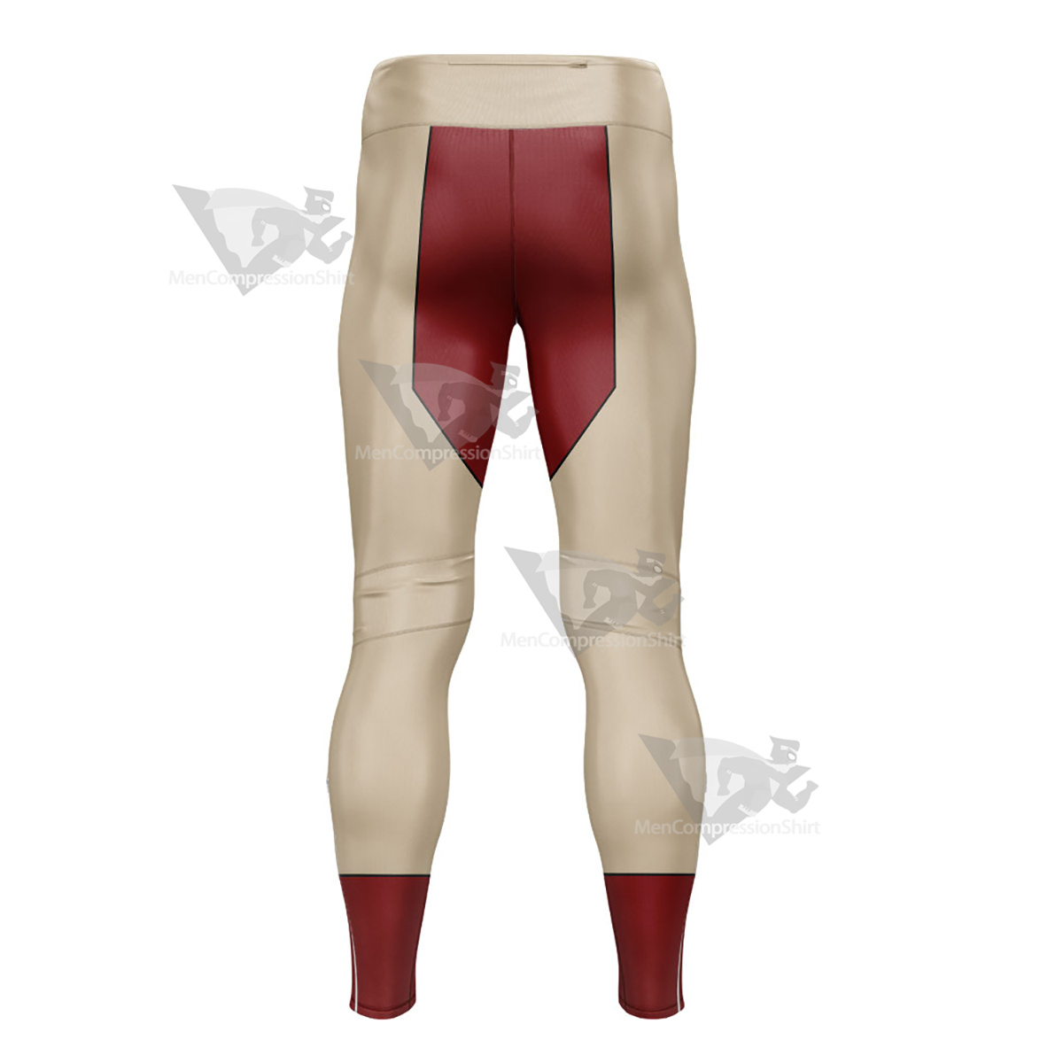 Young Justice Impulse Red Mens Compression Legging