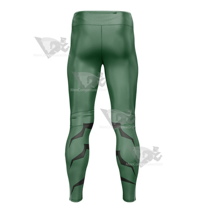 Young Justice Lagoon Boy Green Mens Compression Legging