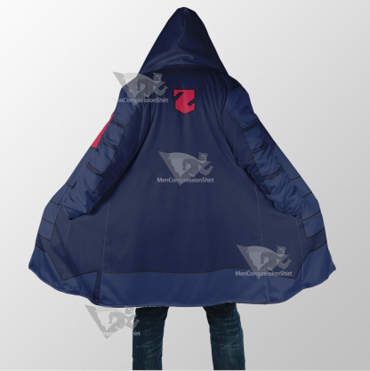 Young Justice Lor Zod Blue Cosplay Dream Cloak