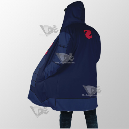 Young Justice Lor Zod Blue Cosplay Dream Cloak
