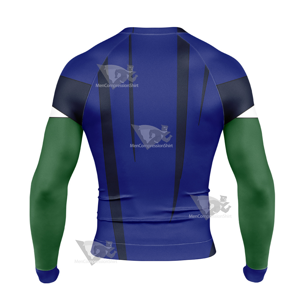 Young Justice Miss Martian Long Sleeve Compression Shirt