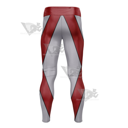 Young Justice Miss Martian Red Cross Mens Compression Legging