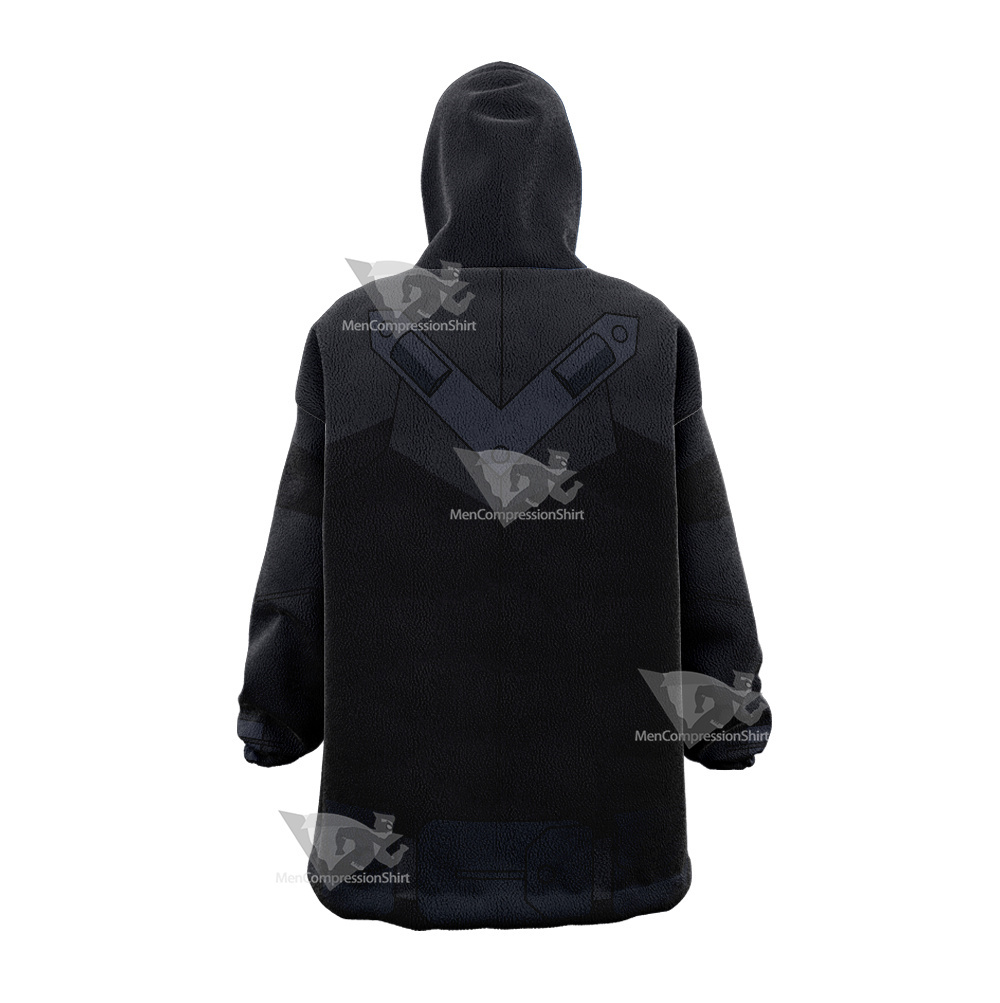 Young Justice Nightwing Snug Oversized Blanket Hoodie