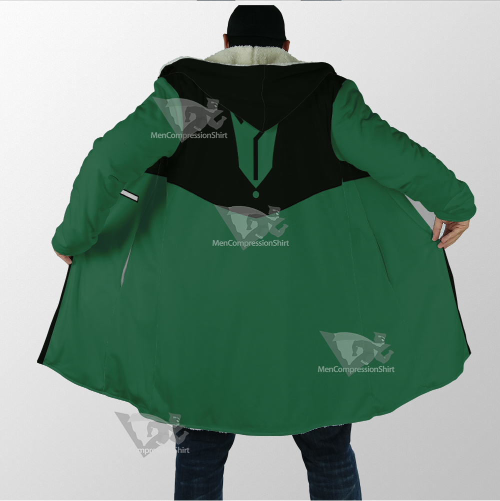 Young Justice Riddler Green Question Mark Cosplay Dream Cloak