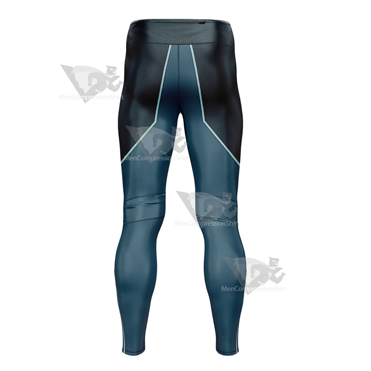 Young Justice Tempest Blue Mens Compression Legging