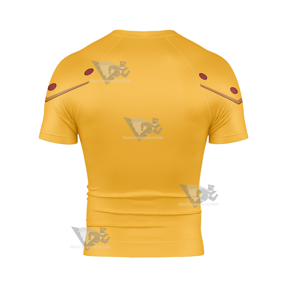 Young Justice The Flash Wally West Short Sleeve Compression Shirt