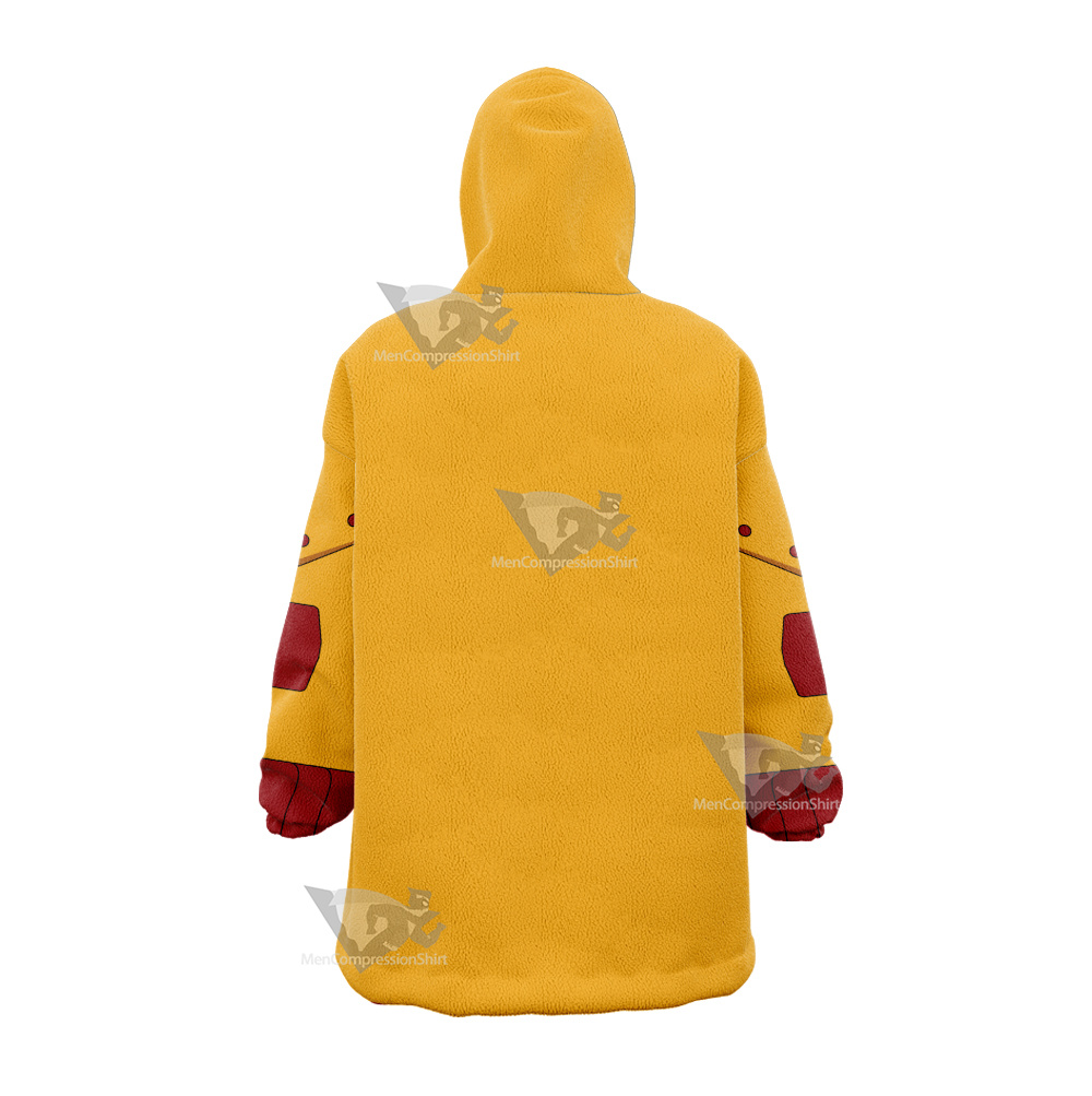 Young Justice The Flash Wally West Snug Oversized Blanket Hoodie