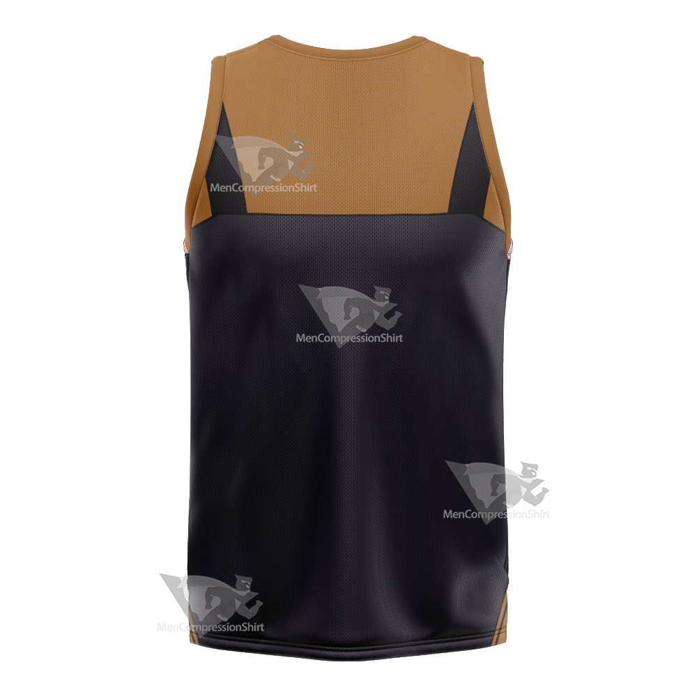Young Justice Tigress Brown Cosplay Basketball Jersey