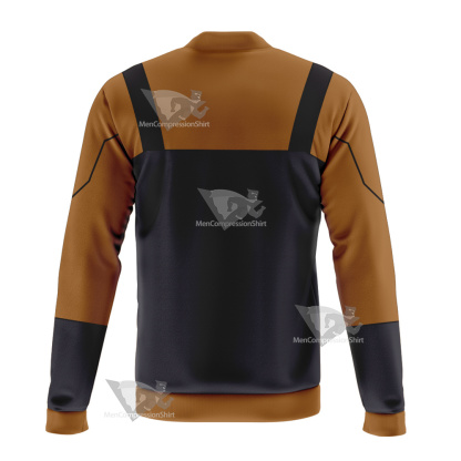 Young Justice Tigress Brown Cosplay Bomber Jacket
