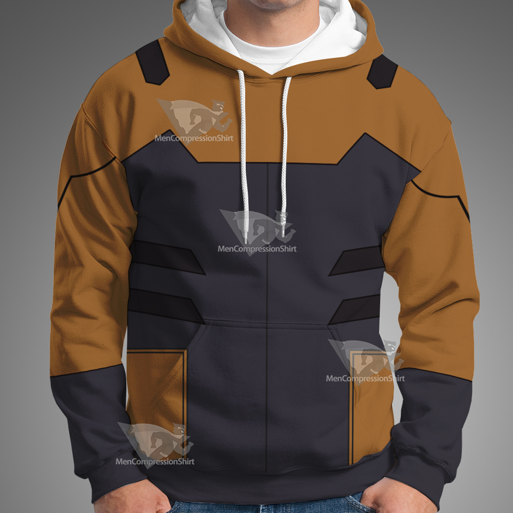 Young Justice Tigress Brown Cosplay Hoodie