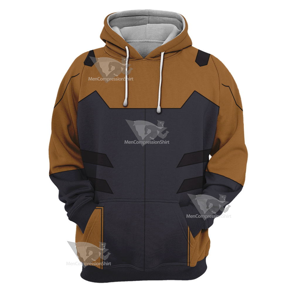 Young Justice Tigress Brown Cosplay Hoodie