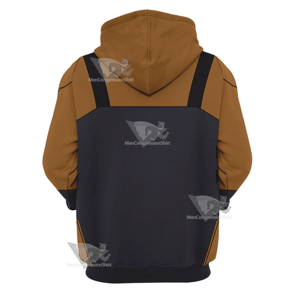 Young Justice Tigress Brown Cosplay Hoodie