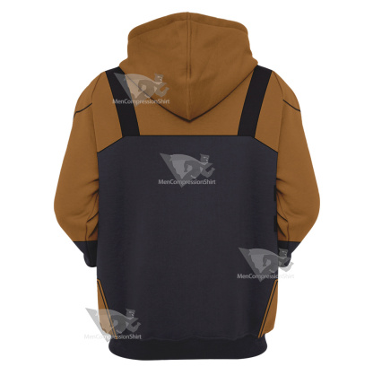 Young Justice Tigress Brown Cosplay Hoodie