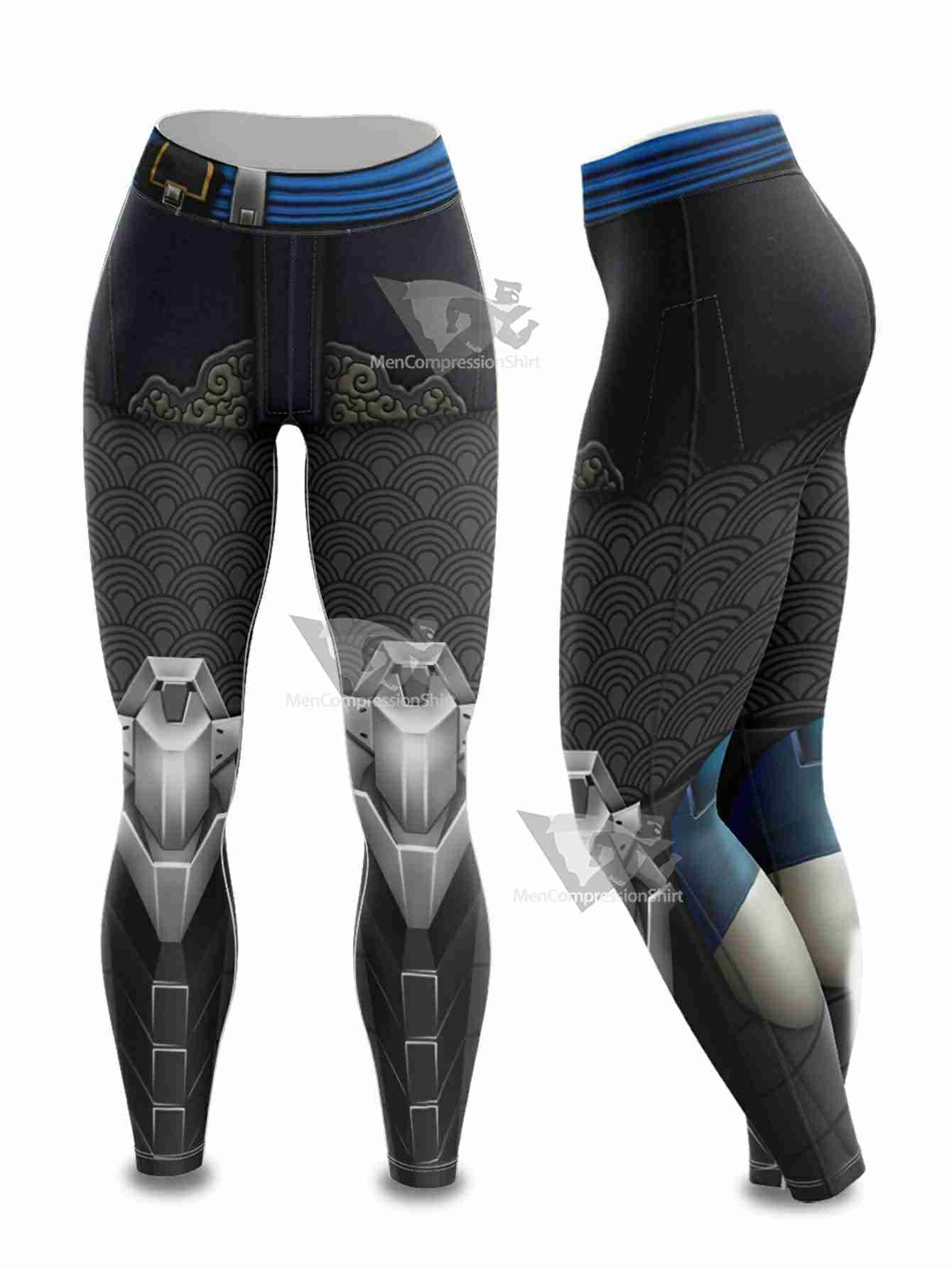 Young Master Hanzo Women Compression Leggings