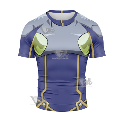 Yu Gi Oh Antinomy Short Sleeve Compression Shirt