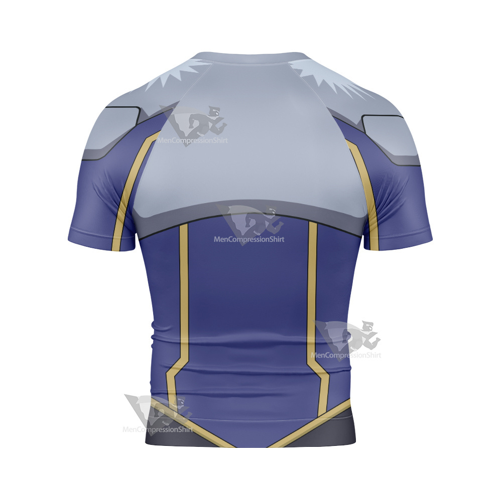 Yu Gi Oh Antinomy Short Sleeve Compression Shirt
