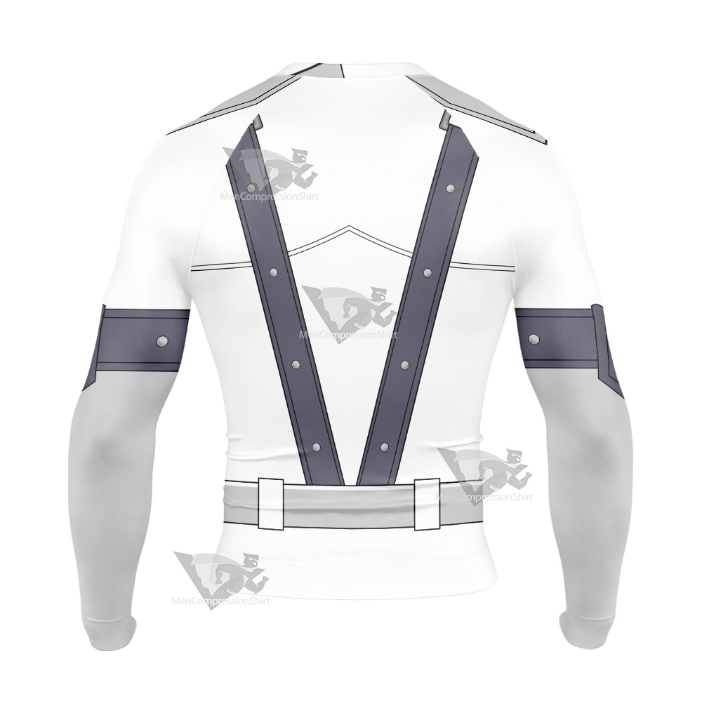 Yu Gi Oh Jack Atlas Render Long Sleeve Compression Shirt
