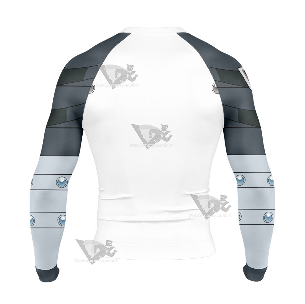 Yu Gi Oh Seto Kaiba Long Sleeve Compression Shirt