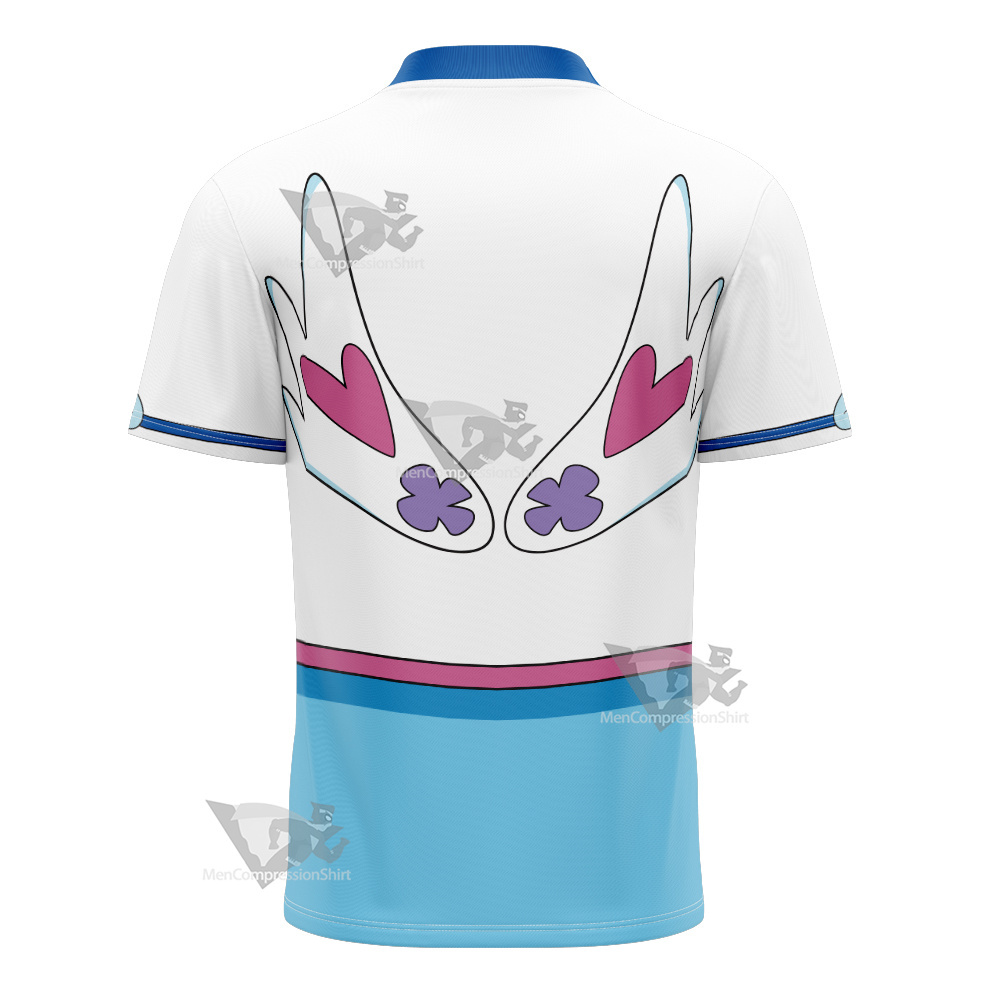 Yu Gi Oh Vrains Blue Angel Aoi Zaizen Football Jersey