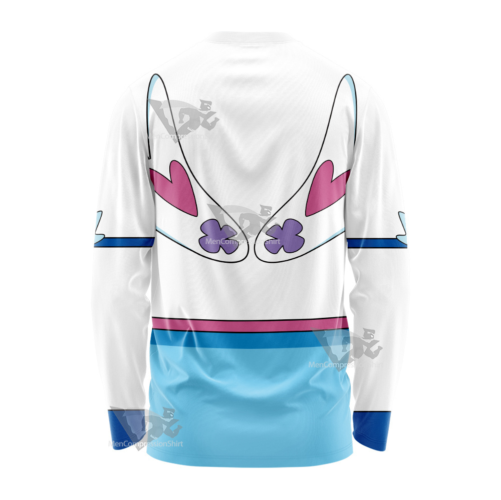 Yu Gi Oh Vrains Blue Angel Aoi Zaizen Long Sleeve Shirt