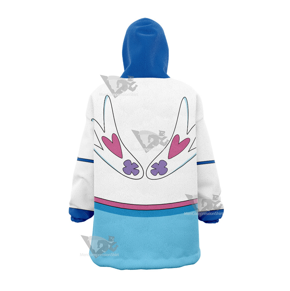 Yu Gi Oh Vrains Blue Angel Aoi Zaizen Snug Oversized Blanket Hoodie