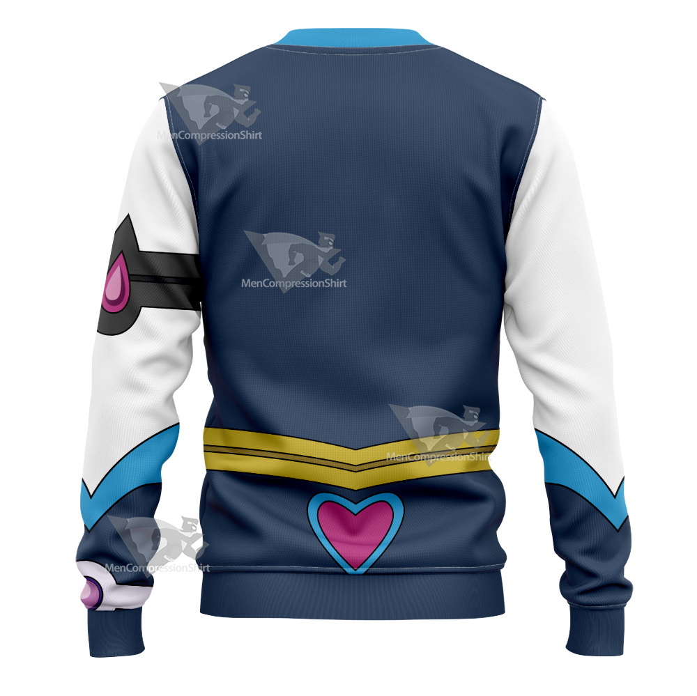 Yu Gi Oh Vrains Blue Maiden Aoi Zaizen Sweatshirt