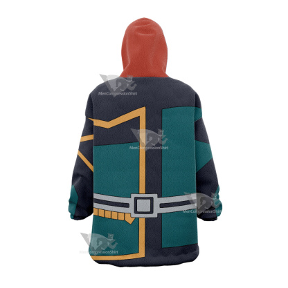 Yu Gi Oh Vrains Playmaker Yusaku Fujiki Snug Oversized Blanket Hoodie