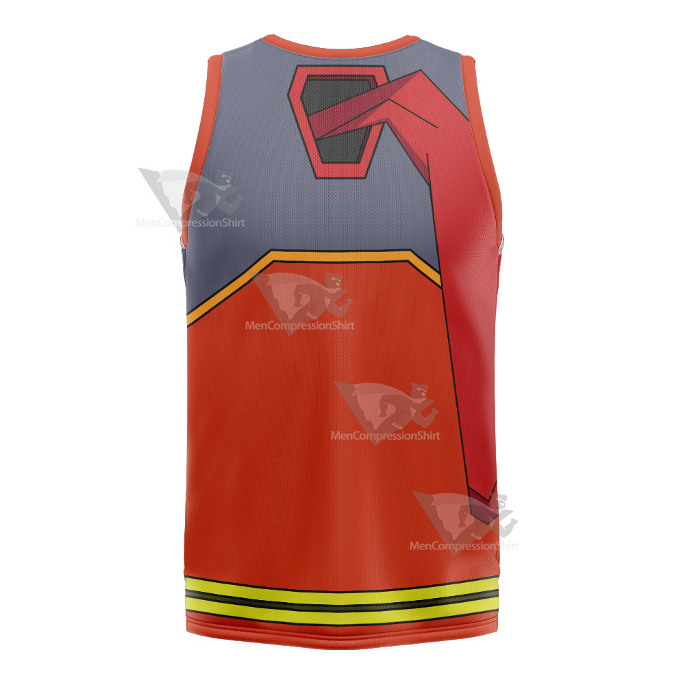 Yu Gi Oh Vrains Soulburner Takeru Homura Basketball Jersey
