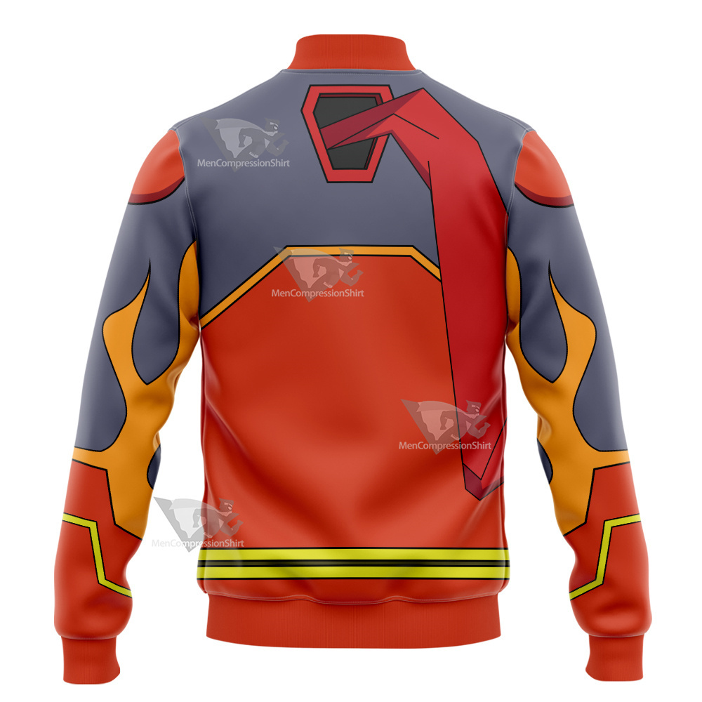 Yu Gi Oh Vrains Soulburner Takeru Homura Varsity Jacket
