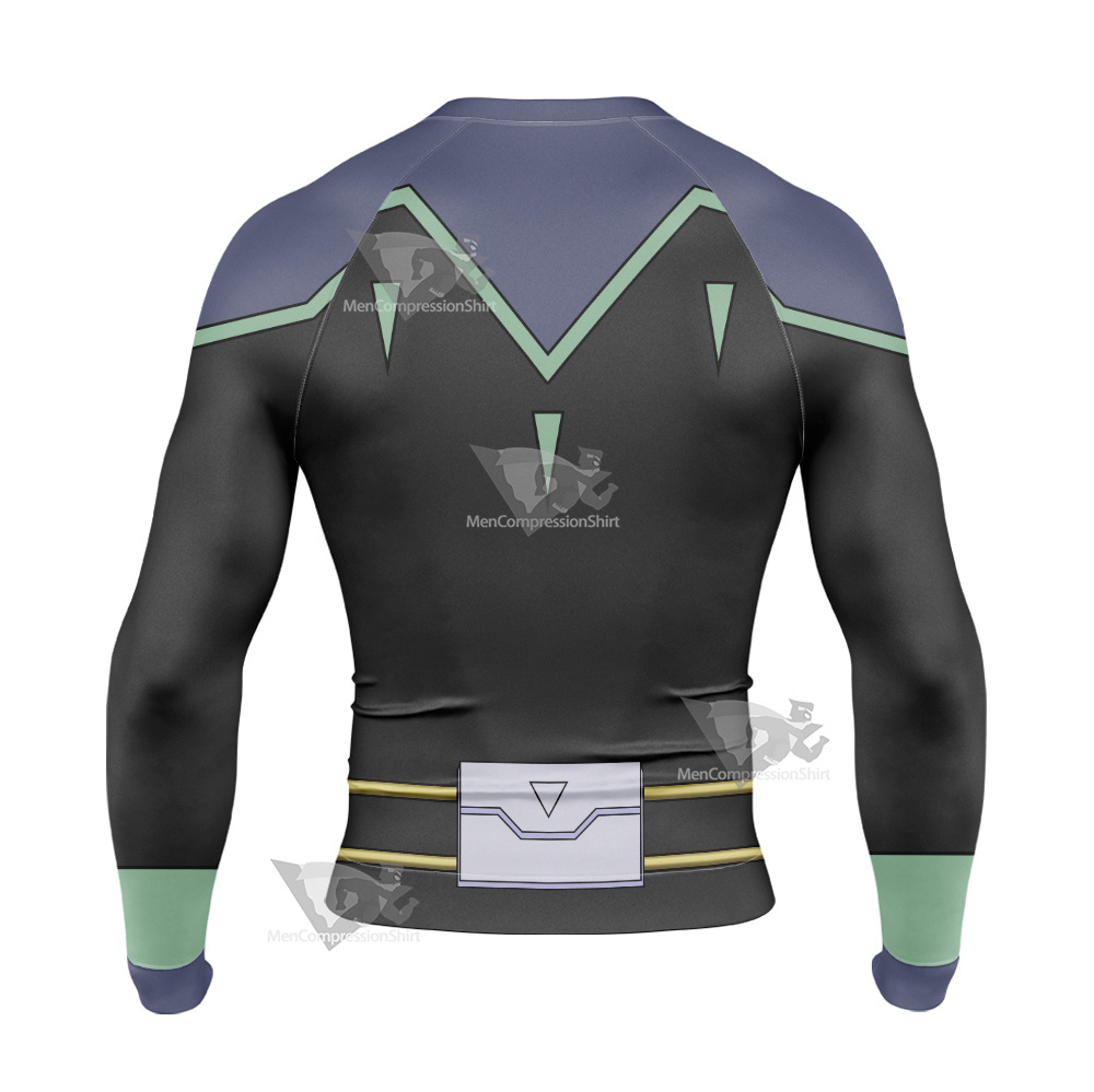 Yu Gi Oh Yugioh Arc V Kite Tenjo Long Sleeve Compression Shirt
