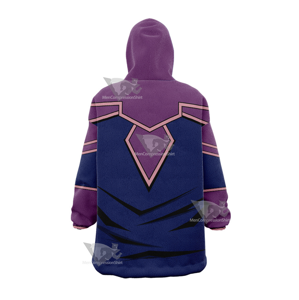 Yu Gi Oh Yugioh Dark Magician Snug Oversized Blanket Hoodie