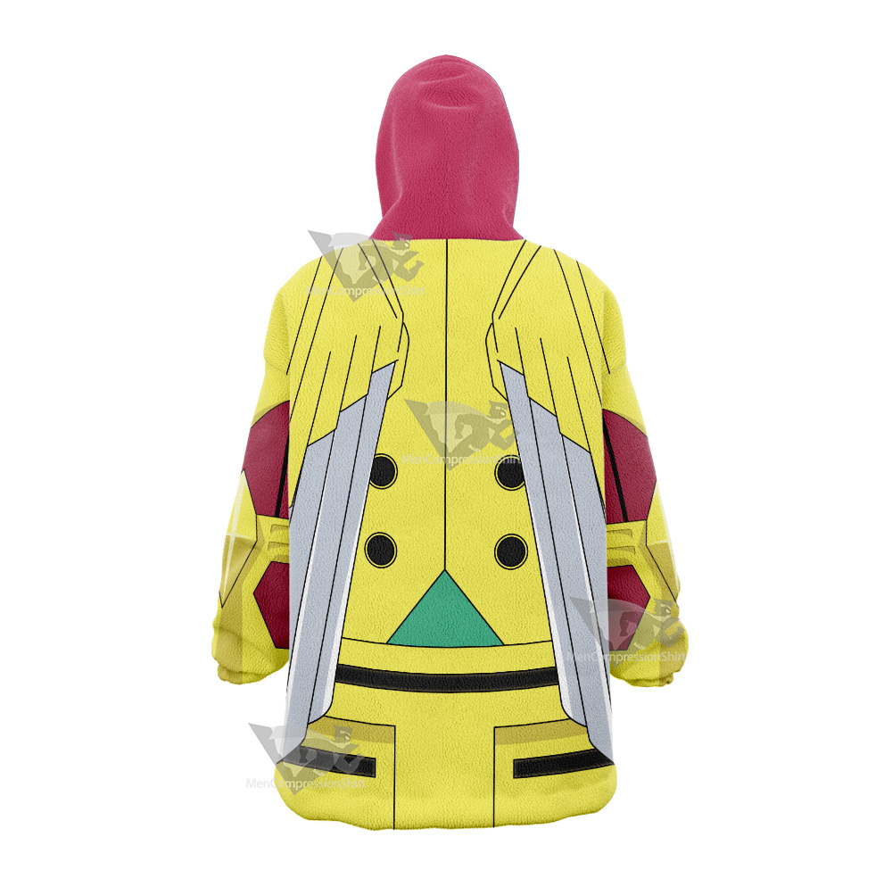 Yu Gi Oh Yugioh Zexal Yuma Tsukumo Zexal Iii Snug Oversized Blanket Hoodie