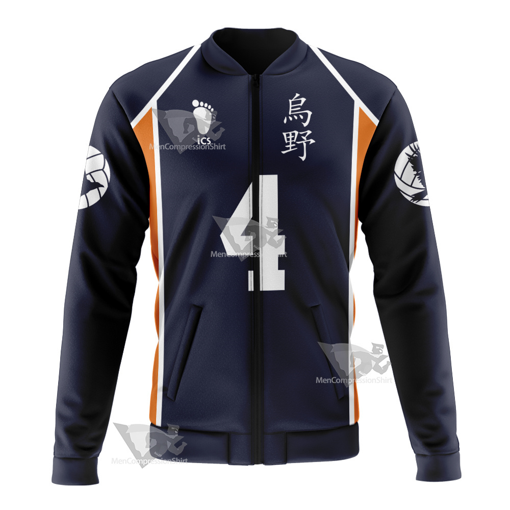 Yuu Nishinoya Haikyuu Bomber Jacket
