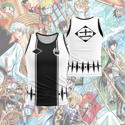 Zaraki Kenpachi Bleach Sleeveless Compression Shirt