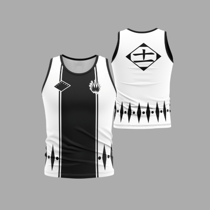 Zaraki Kenpachi Bleach Sleeveless Compression Shirt
