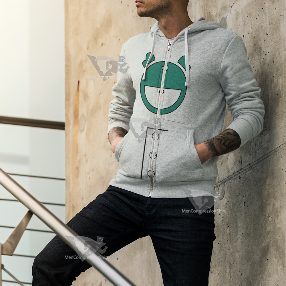Zatch Bell Parco Folgore Green Cosplay Zip Up Hoodie