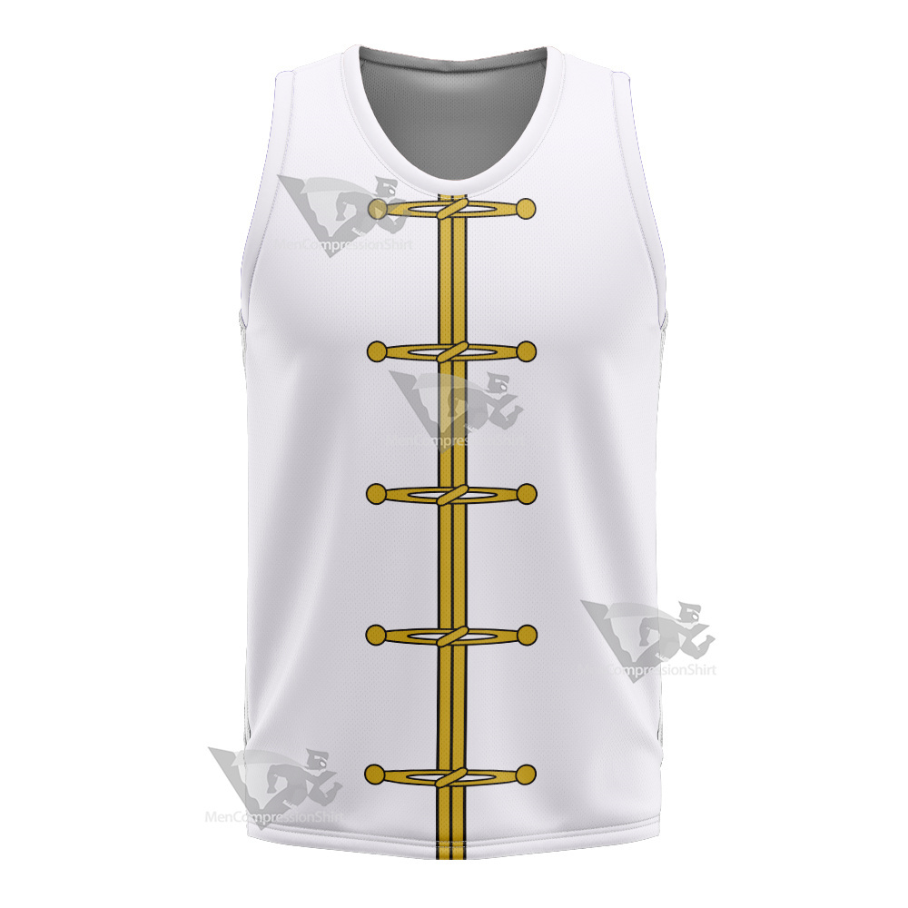 Zatch Bell Wonrei White Cosplay Basketball Jersey