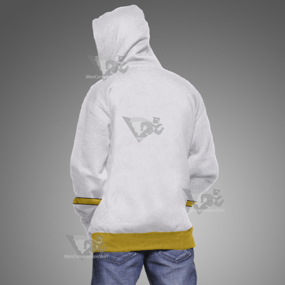 Zatch Bell Wonrei White Cosplay Hoodie