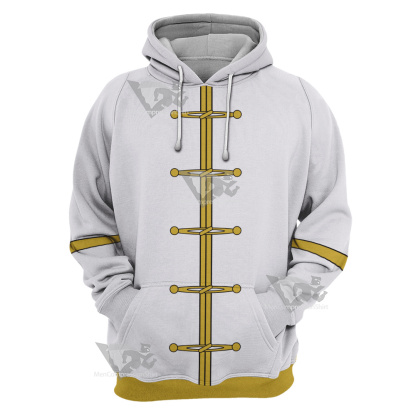 Zatch Bell Wonrei White Cosplay Hoodie