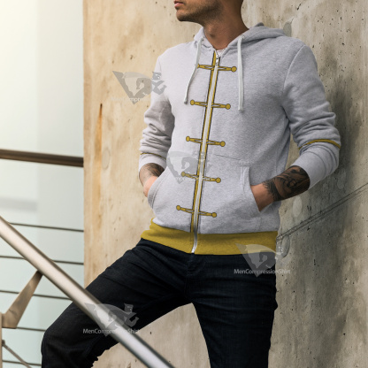 Zatch Bell Wonrei White Cosplay Zip Up Hoodie