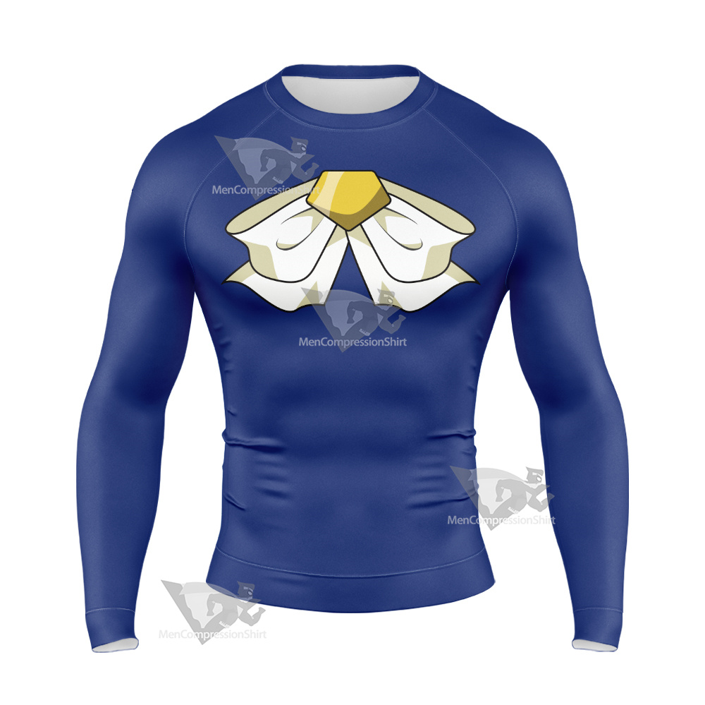 Zatch Bell Zatch Blue Cosplay Long Sleeve Compression Shirt