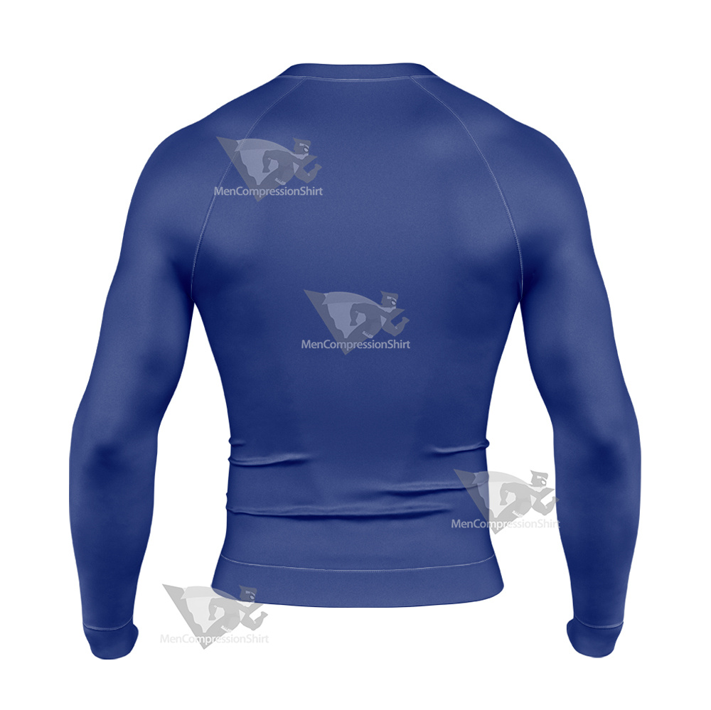 Zatch Bell Zatch Blue Cosplay Long Sleeve Compression Shirt