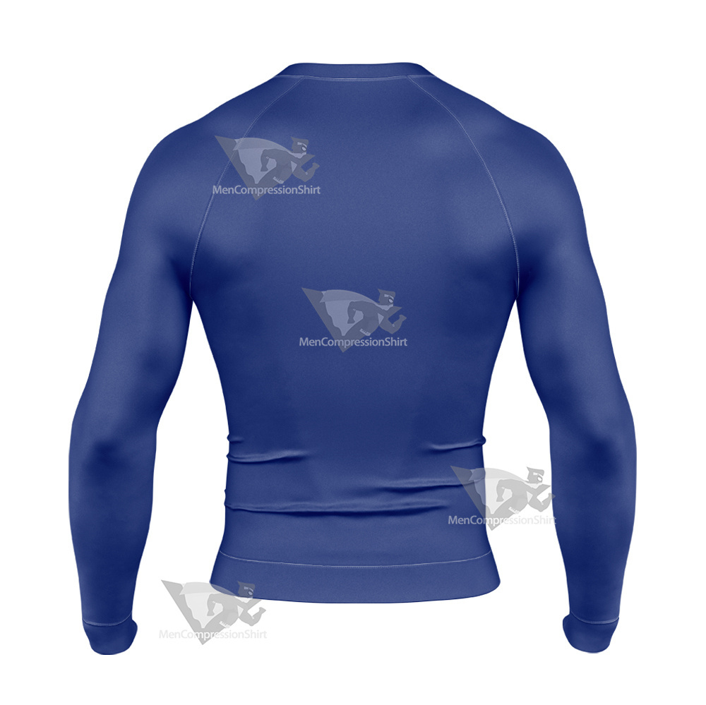 Zatch Bell Zatch Blue Cosplay Long Sleeve Compression Shirt