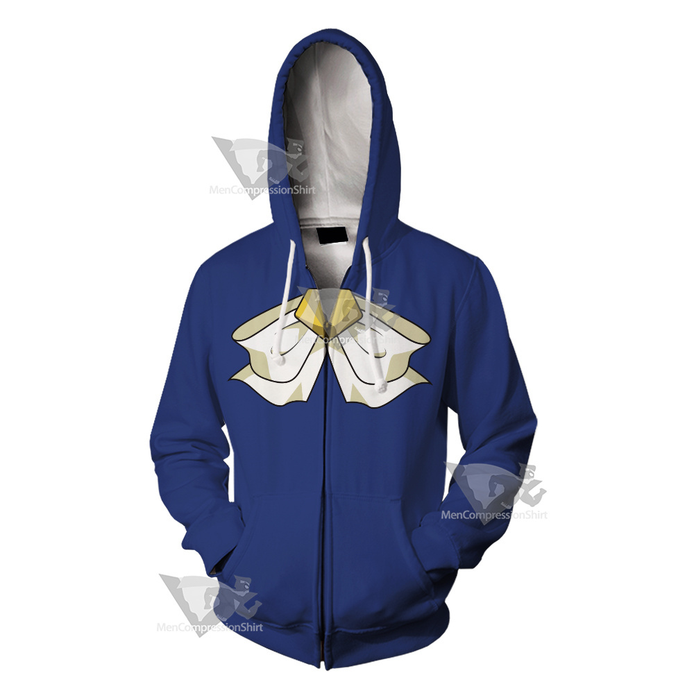 Zatch Bell Zatch Blue Cosplay Zip Up Hoodie