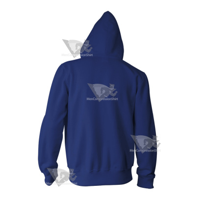 Zatch Bell Zatch Blue Cosplay Zip Up Hoodie