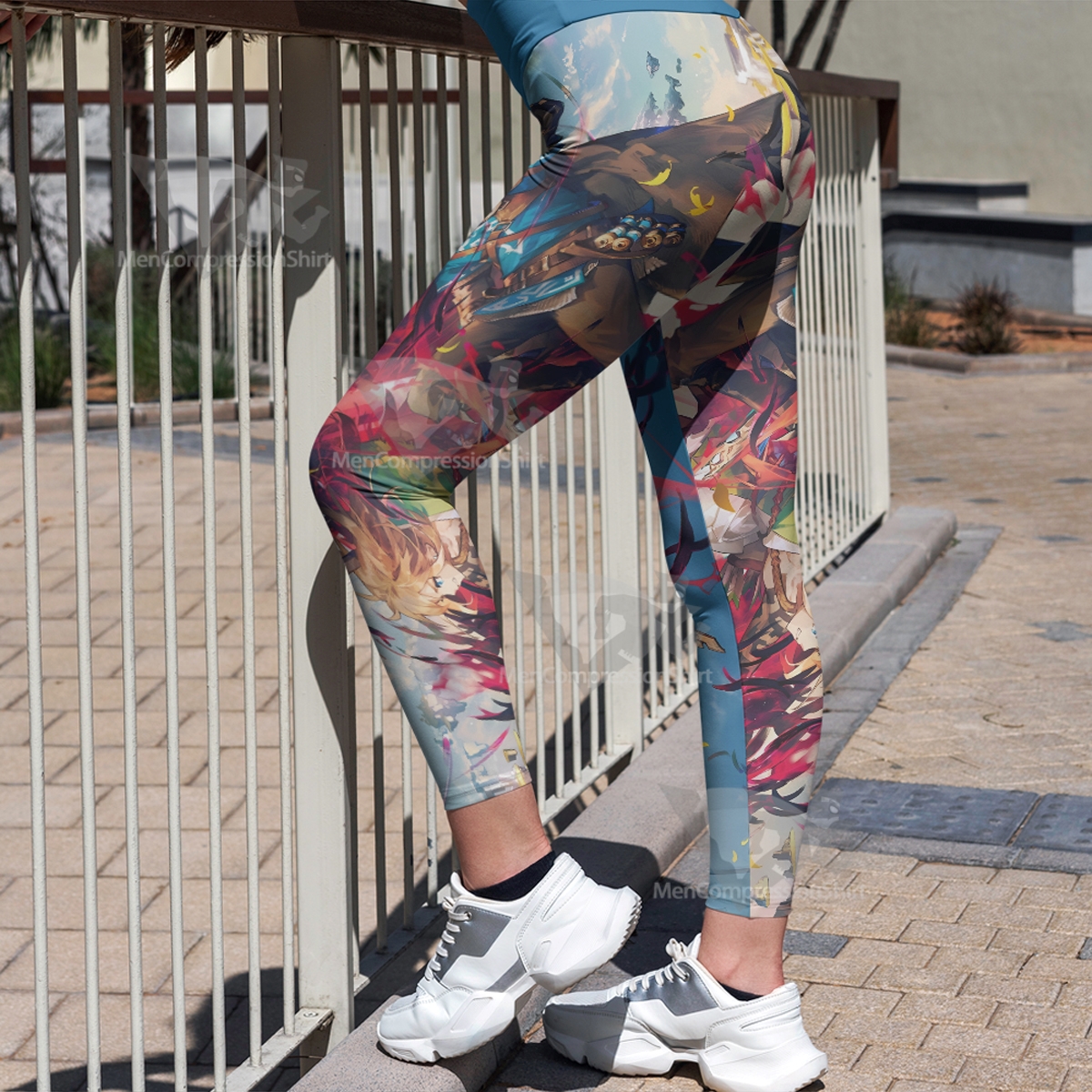 Zelda Link Personality Illustration Women Compression Legging-MensCompressionShirt