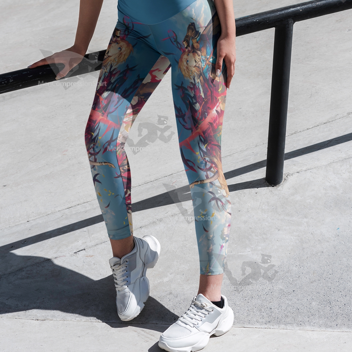 Zelda Link Personality Illustration Women Compression Legging-MensCompressionShirt